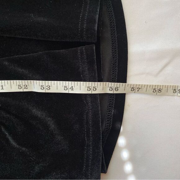 NWT Baltic Born Black Sofia Velvet Maxi Dress Size Extra Small - Picture 16 of 16